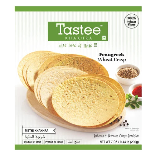 Tastee - Khakhra Methi Fenugreek (Wheat Crisp)