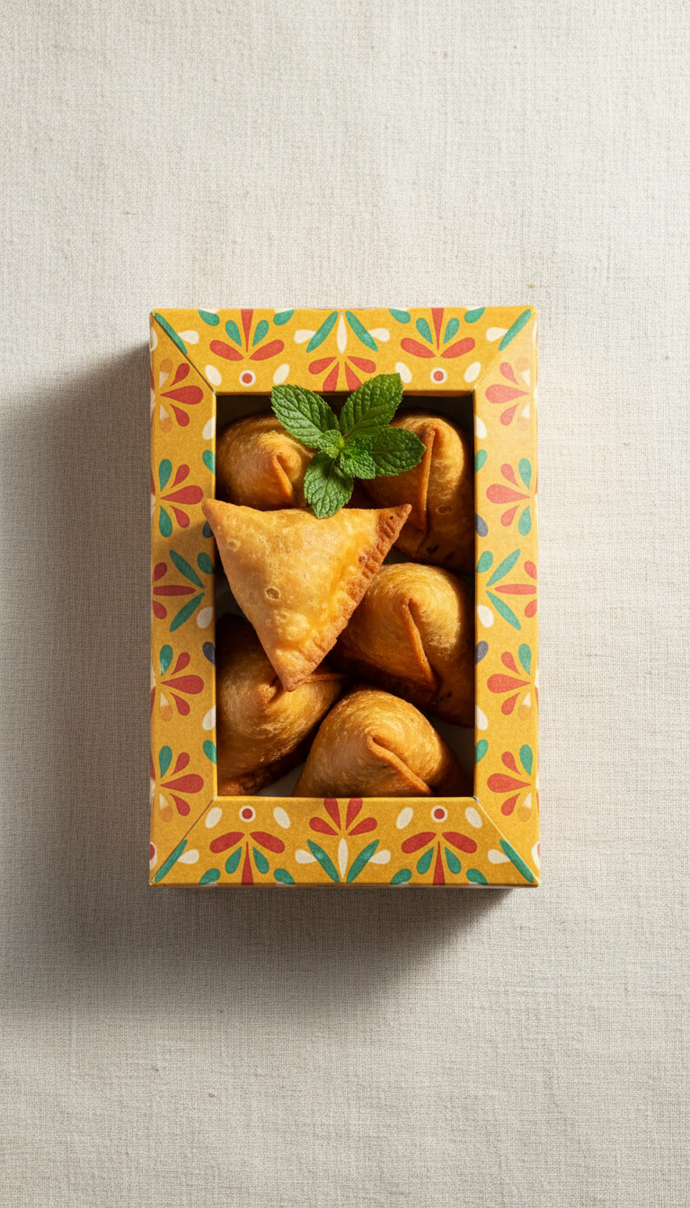 Traditional Samosa Snack Box