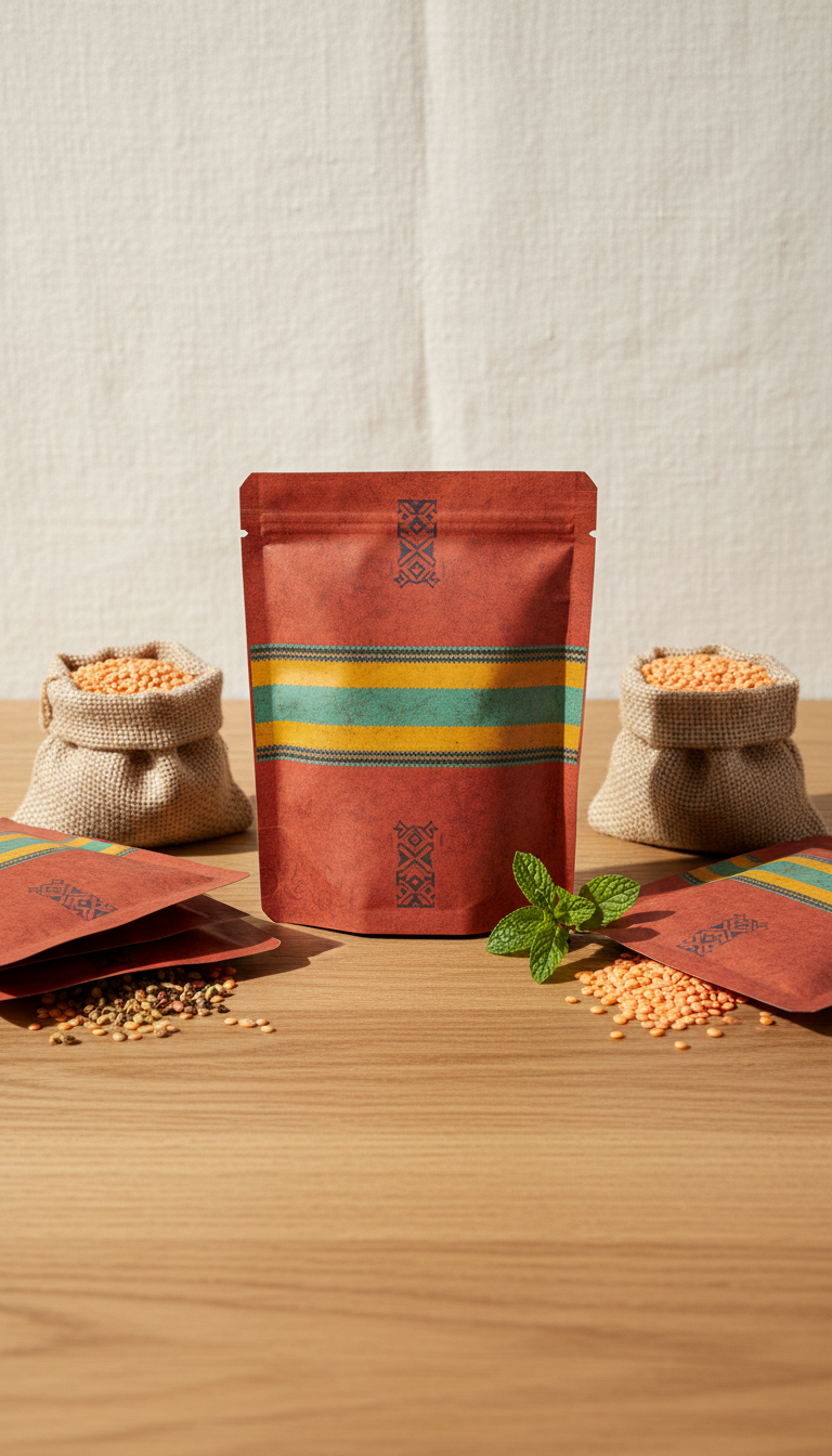 Spice Red Lentil Soup Mix Packet