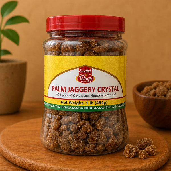 Telugu - (Beste Before 16/04/2026) Jaggery Palm Crystal