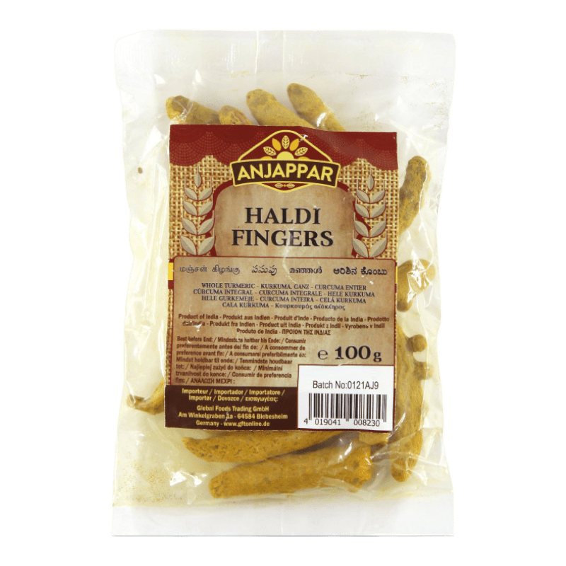 Anjappar - Turmeric whole (Haldi Fingers)
