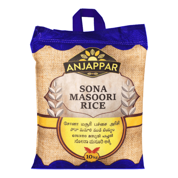 Anjappar - Sona Masoori Rice - 10kg