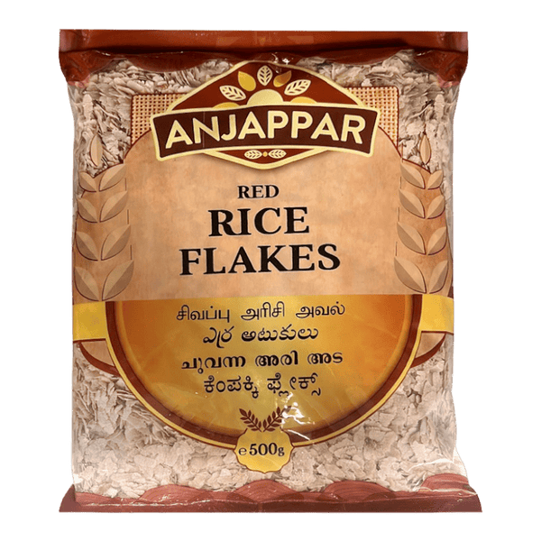 Anjappar - Red Rice Flakes (Poha) - 500g