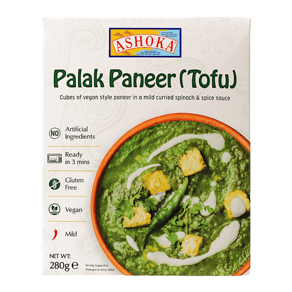 Ashoka - Palak Paneer (Tofu) RTE - 280g
