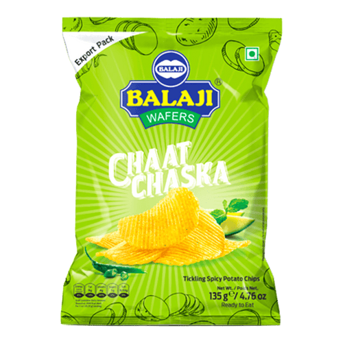 Balaji - Chaat Chaska Potato Chips - 135g