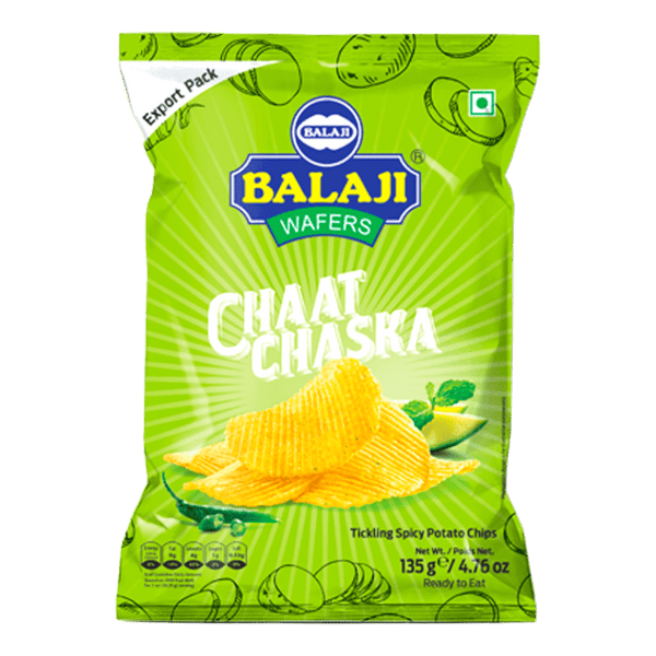 Balaji - Chaat Chaska Potato Chips - 135g
