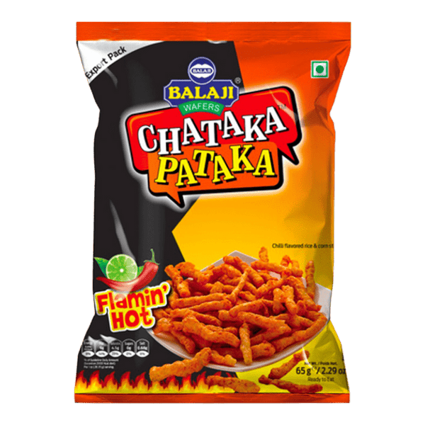 Balaji - Chataka Pataka (flaming hot) - 65g