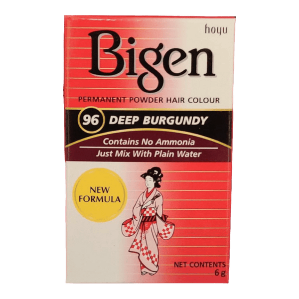 Bigen - Permanent Hair Powder Deep Burgundy 96 - Standard