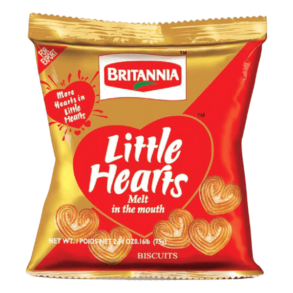 Britannia - Little Hearts Biscuits - 75g