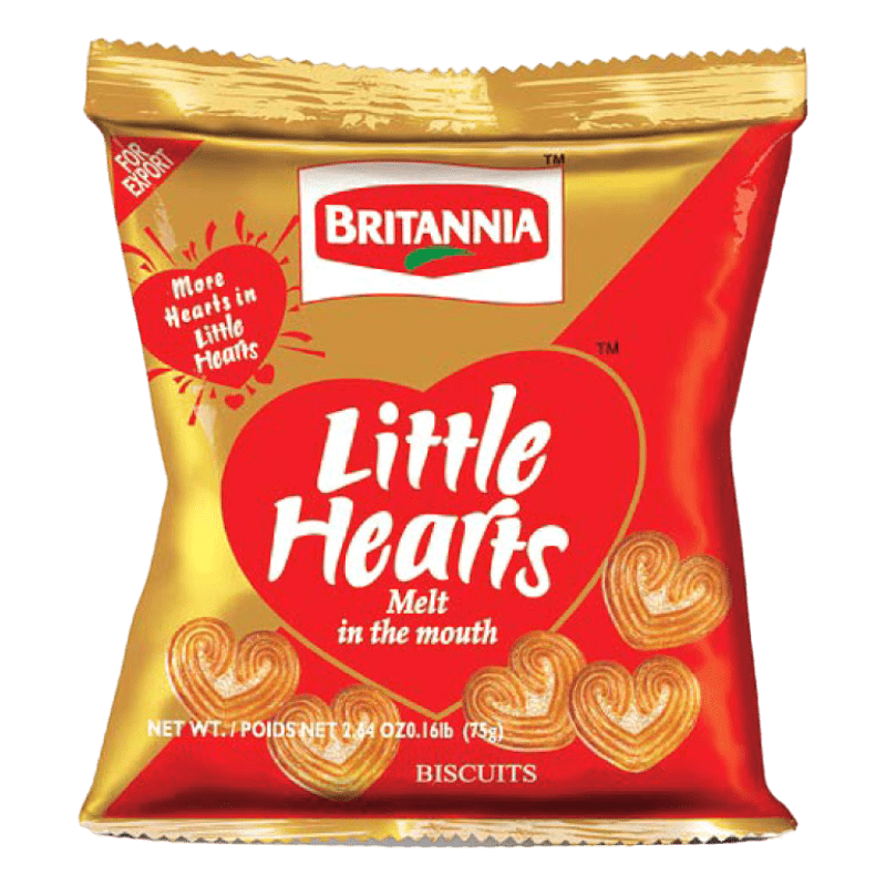 Britannia - Little Hearts Biscuits