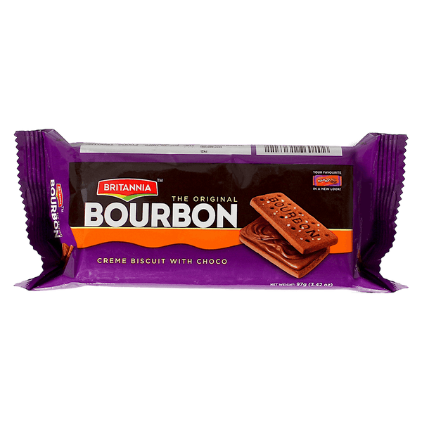 Britannia - Bourbon Biscuits (cream biscuits with choco) - 390g