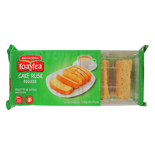 Britannia - Cake Rusk Eggless - 550g