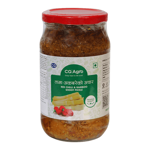 CG - Agro Red Chilli & Bamboo Shoot Pickle - 380g