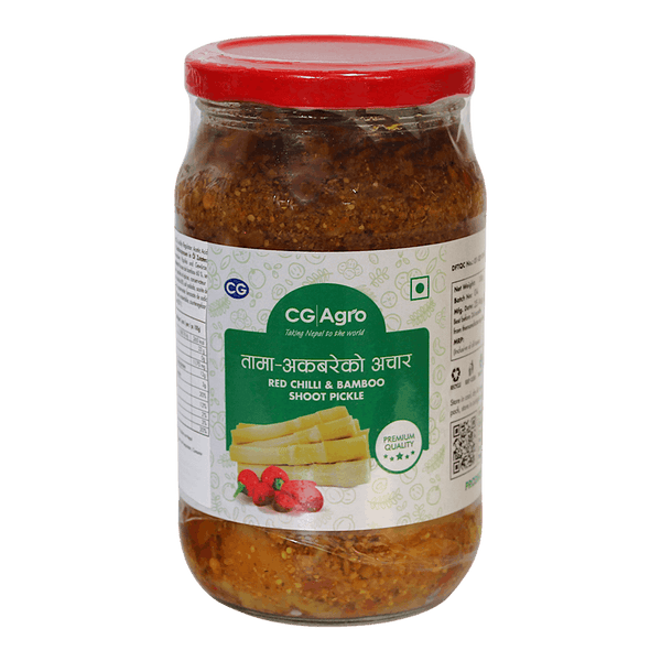 CG - Agro Red Chilli & Bamboo Shoot Pickle - 380g