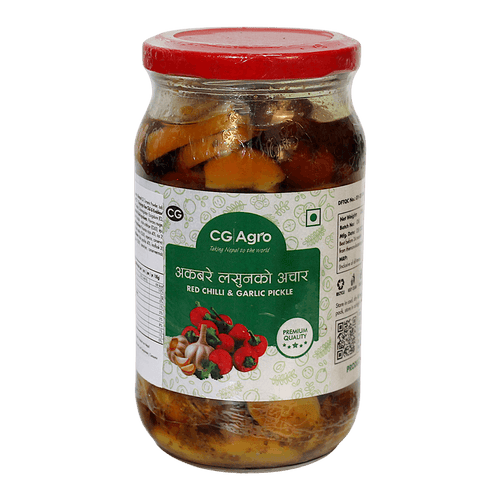 CG - Agro Red Chilli & Garlic Pickle - 380g