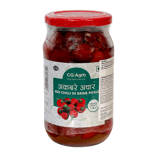 CG - Agro Red Chilli In Brine Pickle - 380g