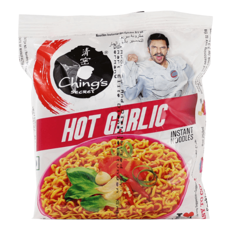 Ching's Secret - 2x Instant Noodles Hot Garlic (Combo Pack)
