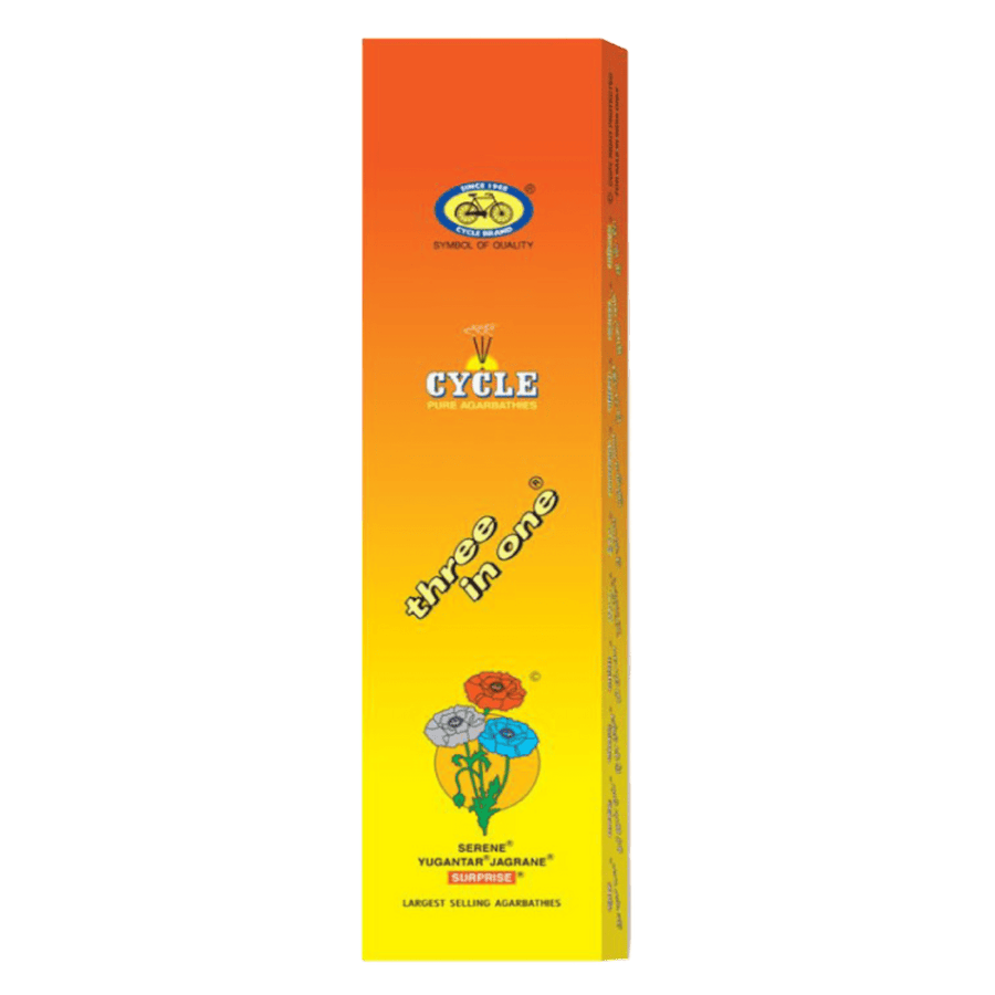 Cycle - Agarbatti Incense Sticks 3-in-1 (21 sticks)