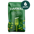 Daawat - 6kg (6x1kg) Basmati Rice Extra Long