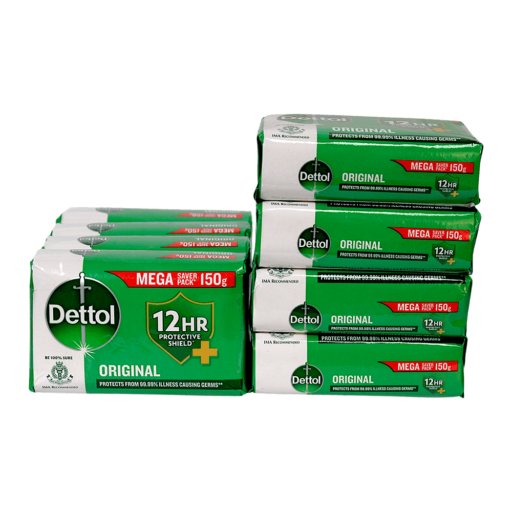 Dettol - 600g Soap Original (Pack Of 4 Ctn)