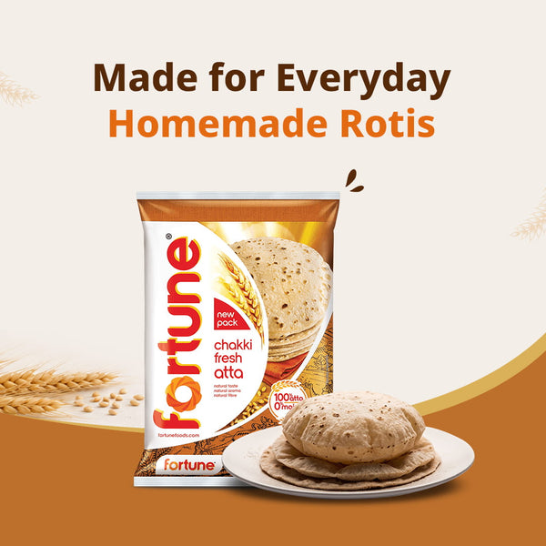 Fortune - Chakki Atta (Wheat Flour) - Gallery Image 2