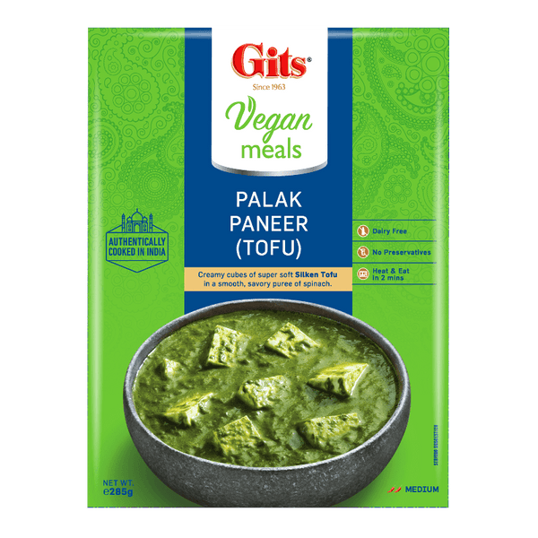 Gits - Palak Paneer (Tofu) RTE - 285g