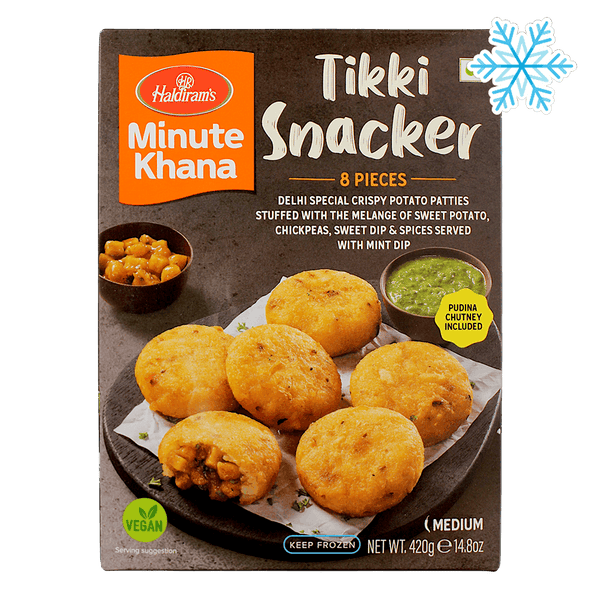 Haldiram's - (Frozen) Tikki Snacker (8 Pieces) - 420g