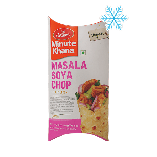 Haldiram's - (Frozen) Masala Soya Chop Wrap - 156g