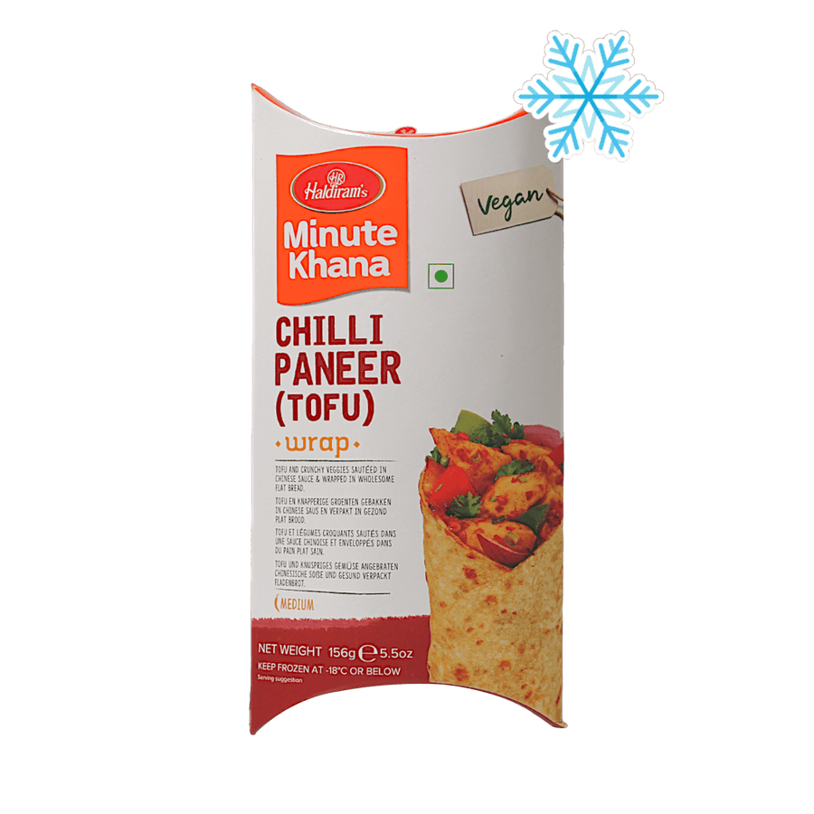 Haldiram's - (Frozen) Minute Khana Chili Paneer (Tofu) Wrap