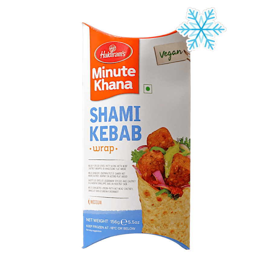 Haldiram's - (Frozen) Shami Kebab Wrap (medium)