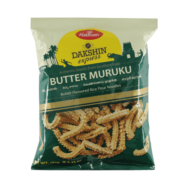 Haldiram's - Dakshin Express Butter Muruku Snack - 180g