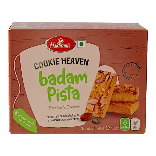 Haldiram's - Cookies Badam Pista - 200g