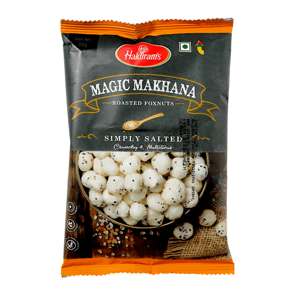 Haldiram's - Magic Makhana Roasted Foxnuts (Simply salted) - 30g