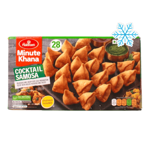 Haldiram's - (Frozen) Minute Khana Cocktail Samosa 28 Pieces - 650g