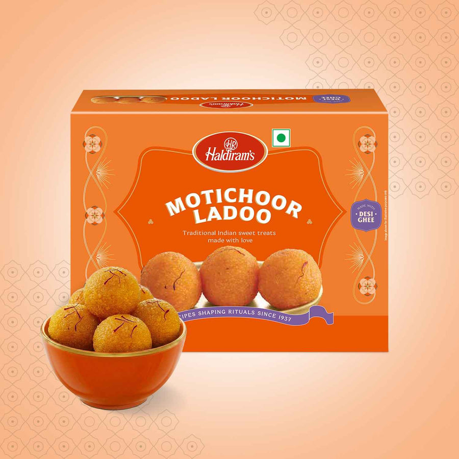 Haldiram's - (Best Before 17/06/2026) Motichoor Ladoo