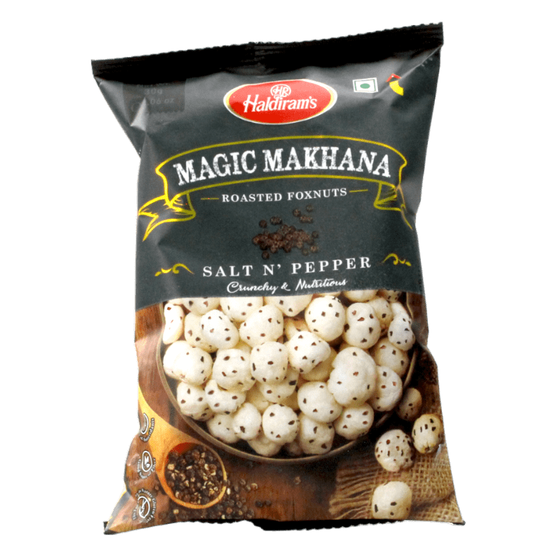 Haldiram's - Magic Makhana (Salt & Pepper)