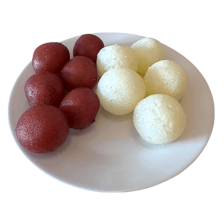 Handmade - & Fresh 2in1 pack Gulab Jamun & Rasgullas