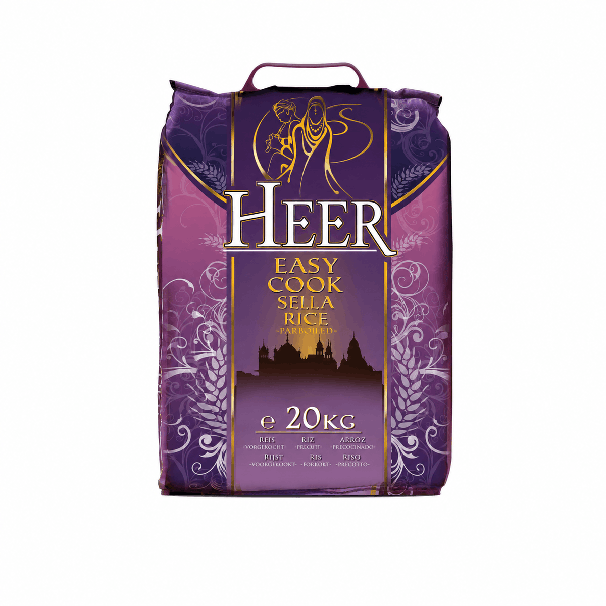 Heer - 20kg Easy Cook Sella Basmati Rice Parboiled
