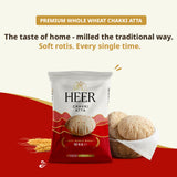 Heer - Chakki Atta (Whole Wheat Flour) - Gallery Image 2