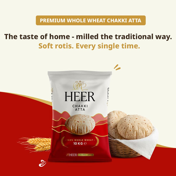 Heer - Chakki Atta (Whole Wheat Flour) - Gallery Image 2
