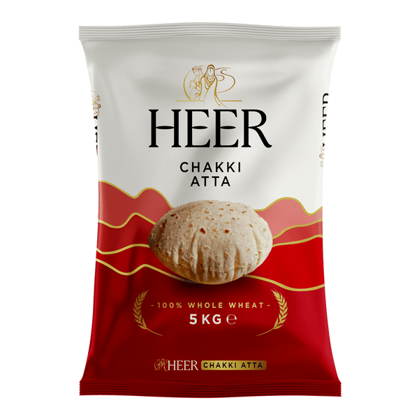 Heer - Chakki Atta (Whole Wheat Flour) - 10kg