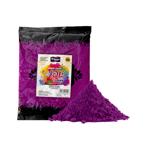 Holi - Color Violet Organic Color Powder - 200g