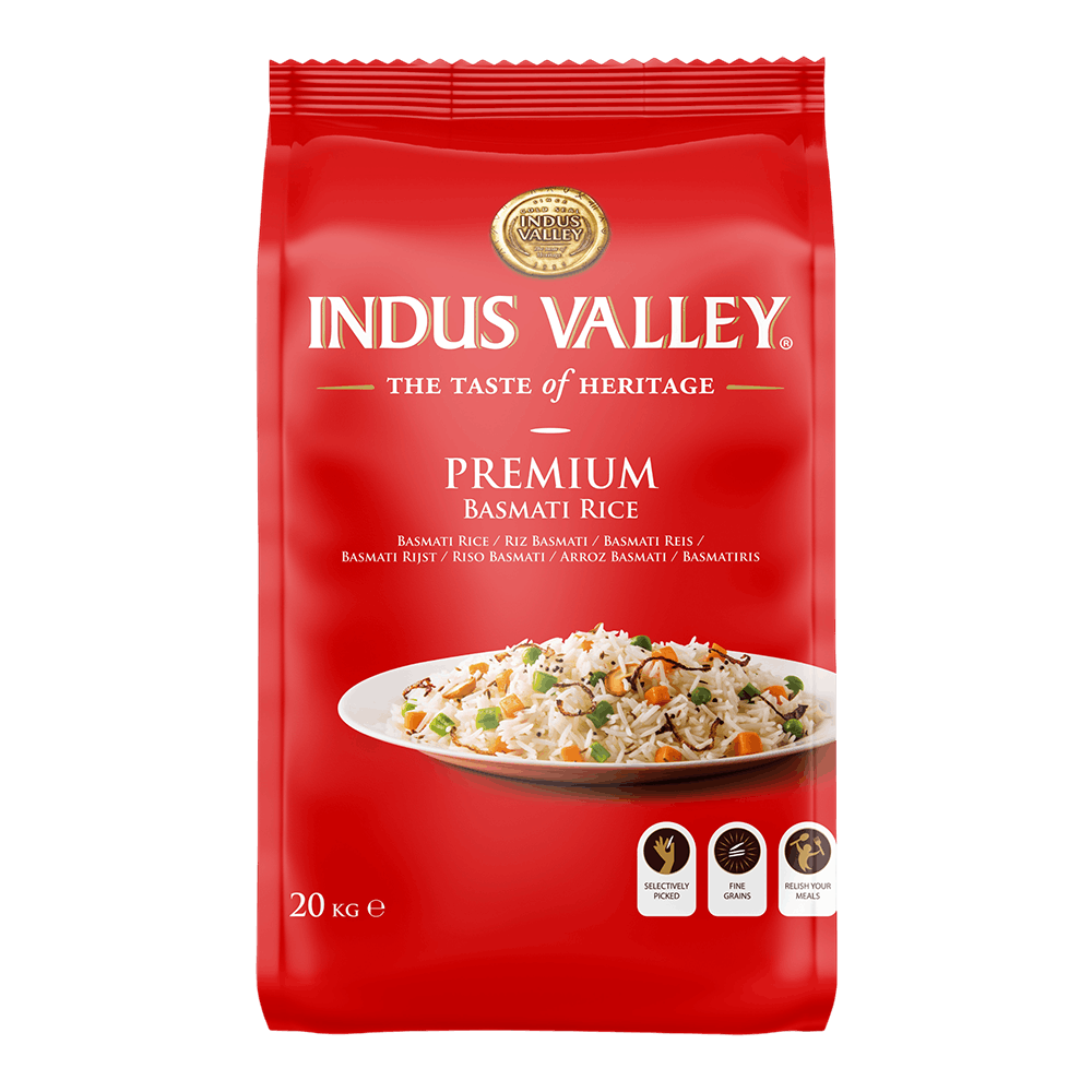 Indus Valley - 20kg Premium Basmati Rice
