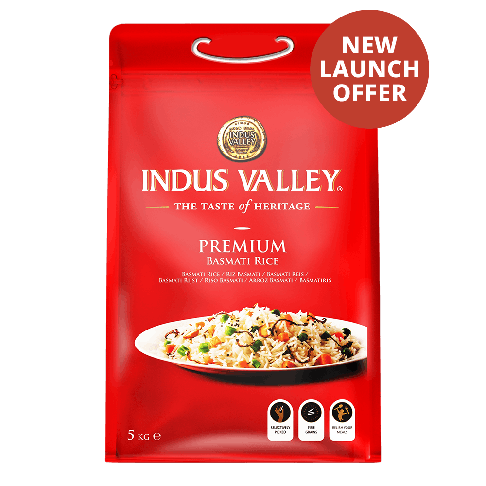 Indus Valley - 5kg Premium Basmati Rice