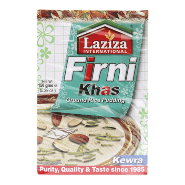 Laziza - Firni Khas (Rice pudding with Kewra Flower Water) - 150g