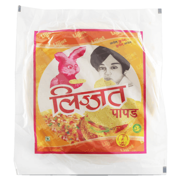 Lijjat - Jeera Papadum 7'' - 200g