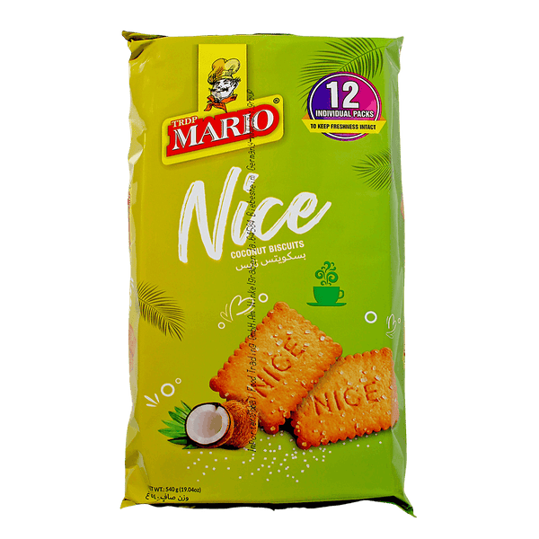 Mario - Coconut Biscuits Nice - 540g (12x45g)