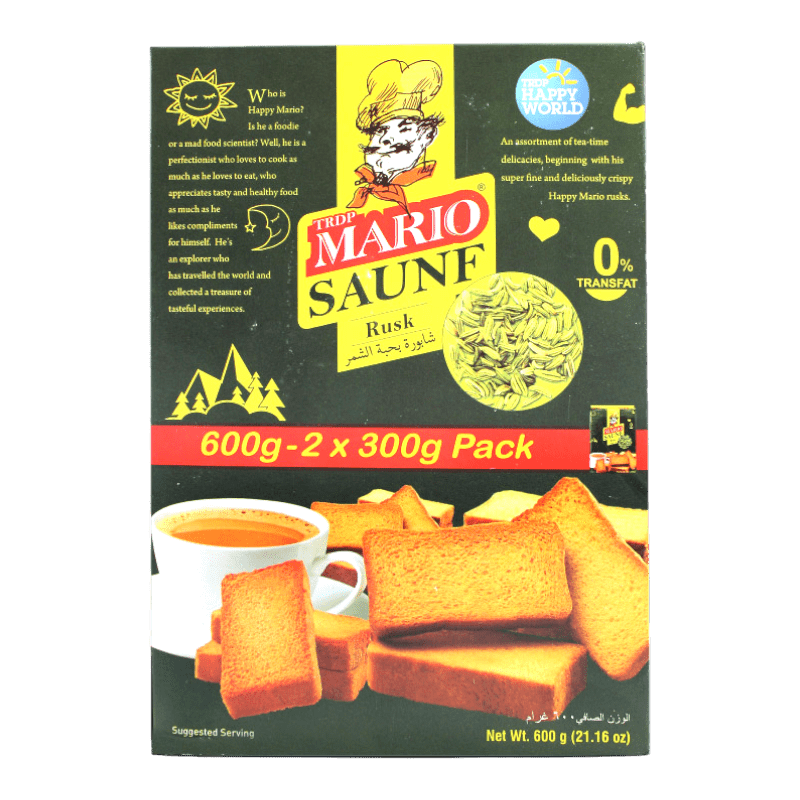 Mario - Saunf Rusk
