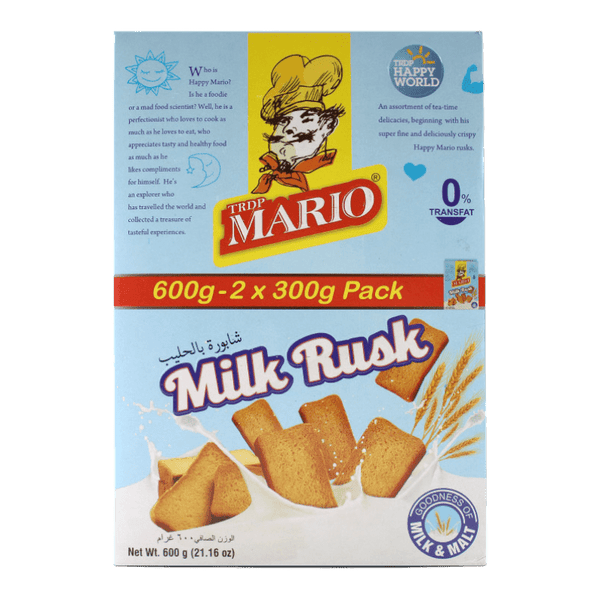 Mario - Milk Rusk - 600g