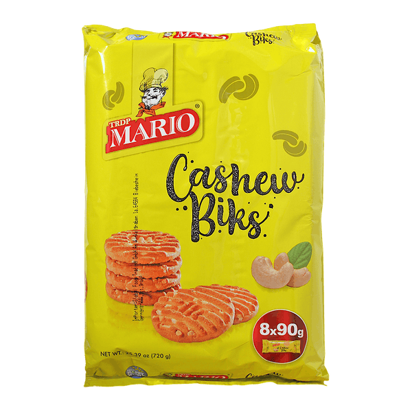 Mario - Biscuits Cashew - 720g (8x90g)